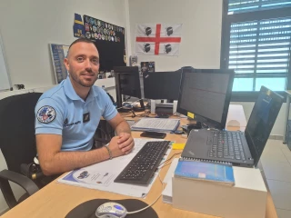 Thomas Longere, un jeune agriculteur devenu gendarme