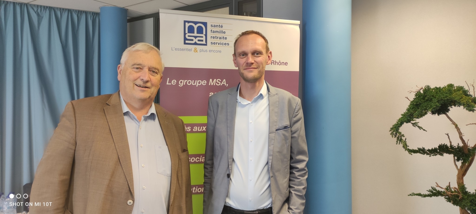  La MSA Ain-Rhône interpelle les parlementaires sur l’actualité sociale 