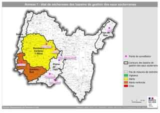 Sécheresse hivernale : « pour l’instant, rien de catastrophique » 