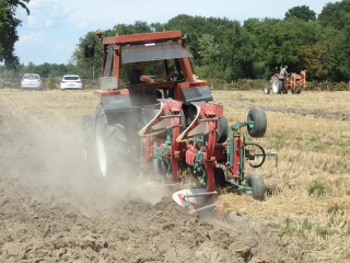 Concours de labours : Michaël Blanc a filé droit